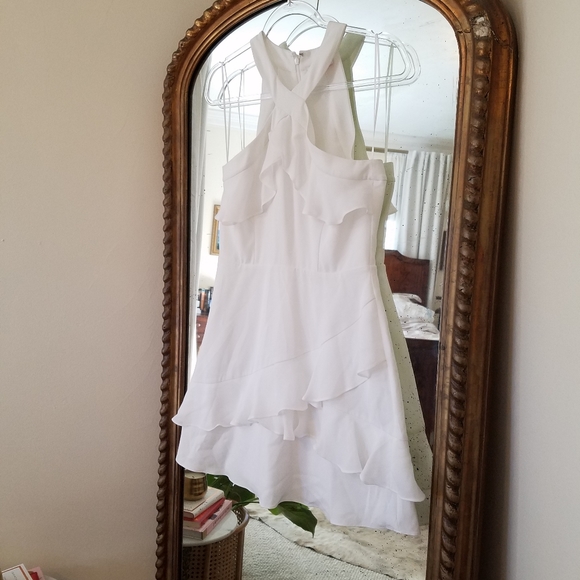 Parker white ruffle dress - Picture 5 of 7